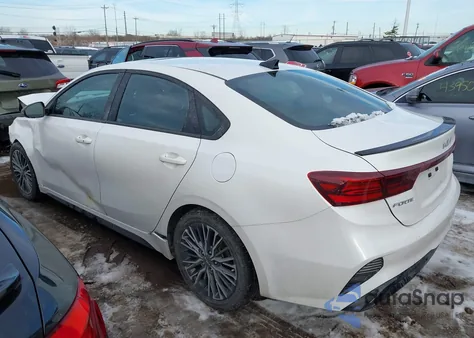 2022 Kia Forte Gt-Line from USA, damaged, VIN 3KPF54AD7NE511692